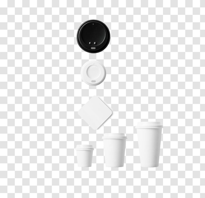 Coffee Cup Cafe - Black - Simple Transparent PNG