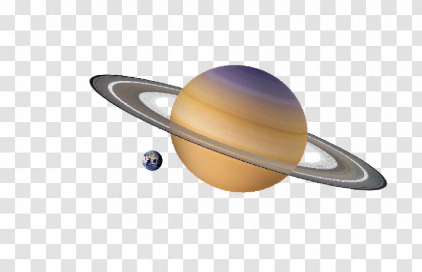 Earth Saturn Solar System The Nine Planets - Natural Satellite Transparent PNG