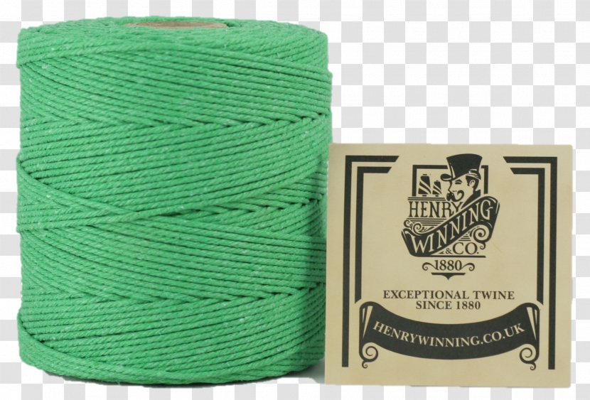 Twine Rope Craft Thread Butcher - Green Transparent PNG