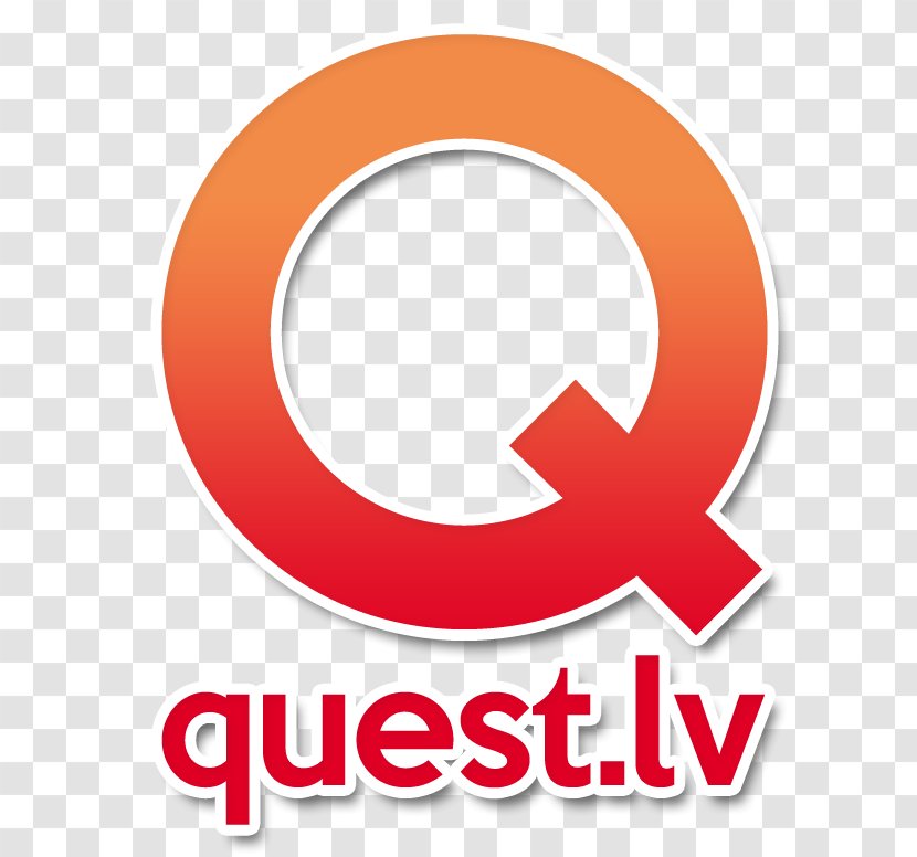 Quest.lv Logo Product Design Brand Font - Orange Transparent PNG