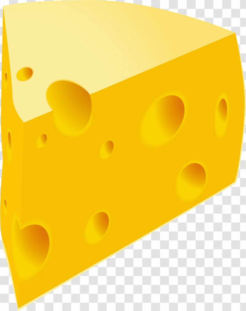 Gouda Cheese Illustration - Biscuit - Hand Painted Yellow Transparent PNG