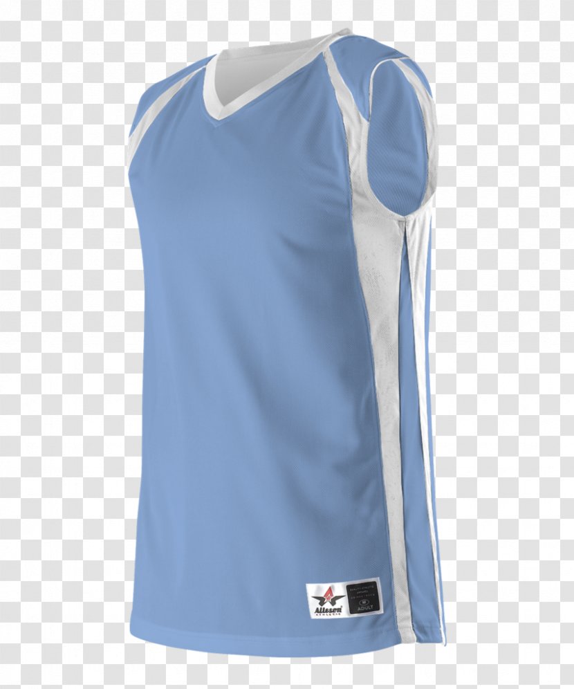 T-shirt Jersey Basketball Uniform Sleeve - Neck Transparent PNG