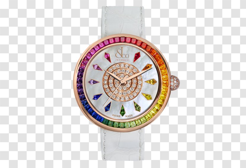 Jacob & Co Counterfeit Watch Clock Jewellery - Accessory - Rainbow Roses Rings Transparent PNG