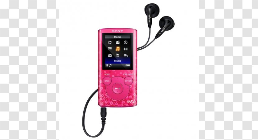 Digital Audio Walkman Sony MP3 Player MP4 - Nwe390 Series Transparent PNG