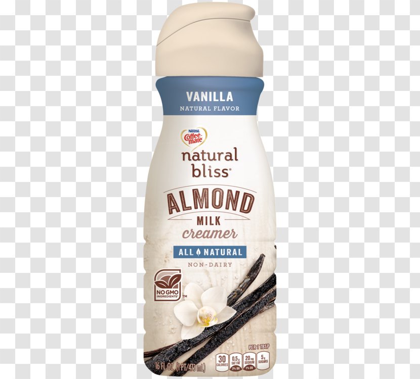 Almond Milk Non-dairy Creamer Coffee - Food Transparent PNG