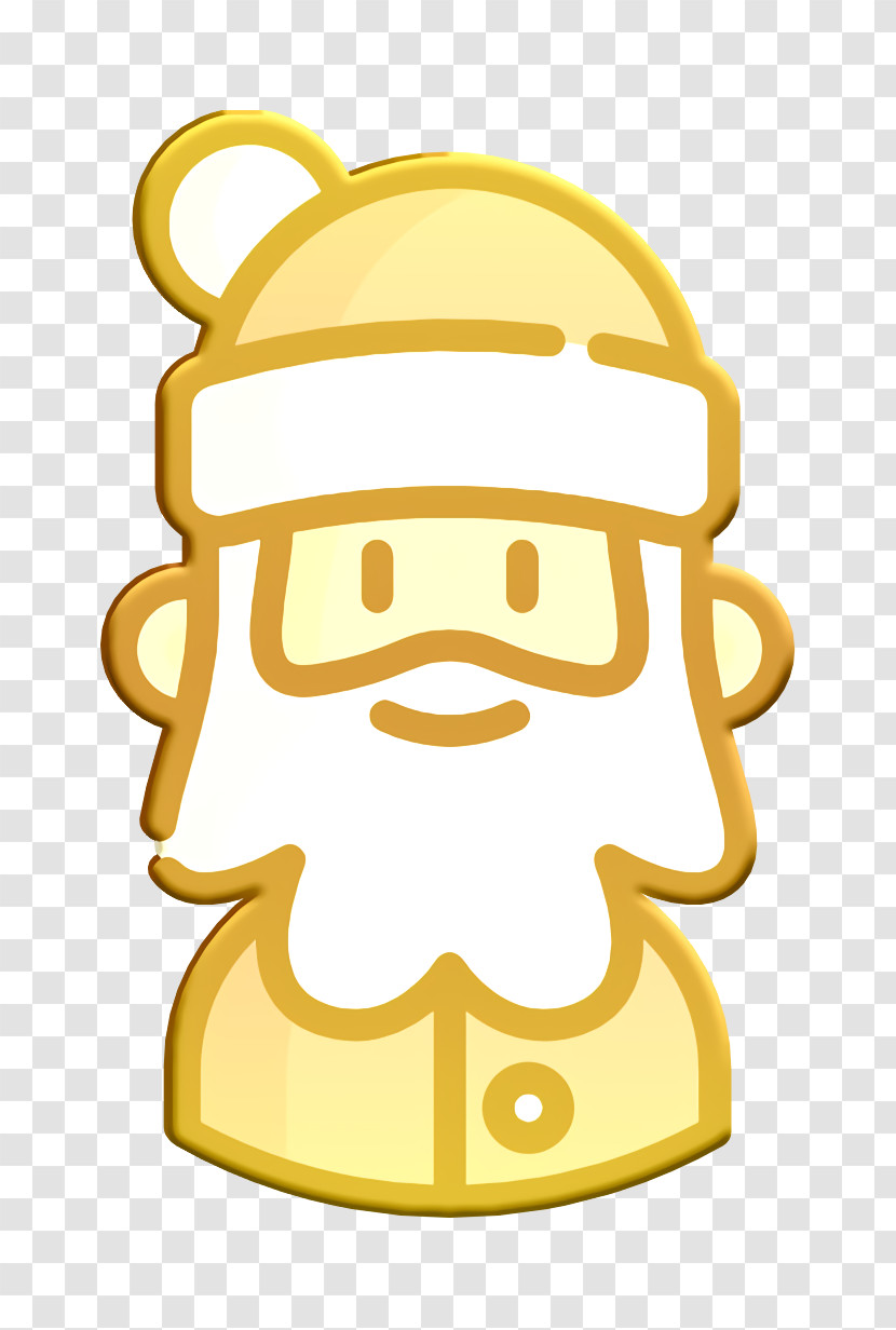 Christmas Icon Santa Claus Icon Avatar Icon Transparent PNG
