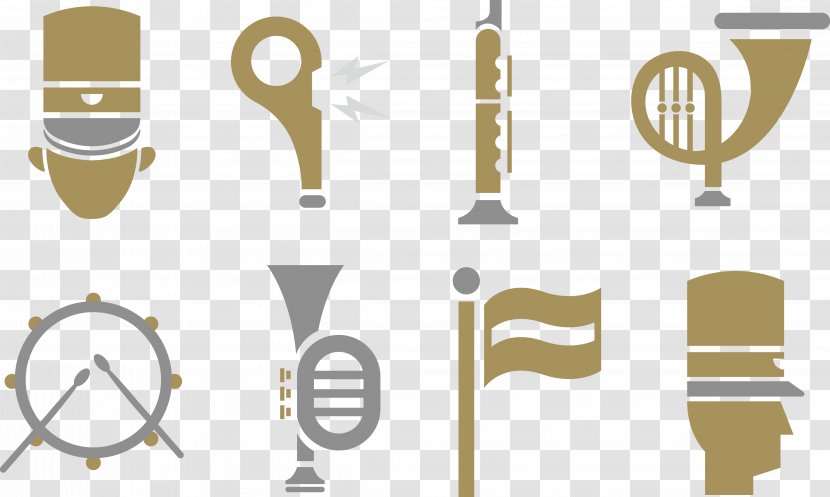 Musical Instrument Ensemble Marching Band - Heart - An Instrumental Player Transparent PNG