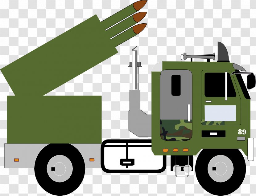Missile Vehicle Car Clip Art - Rocket Launcher Transparent PNG