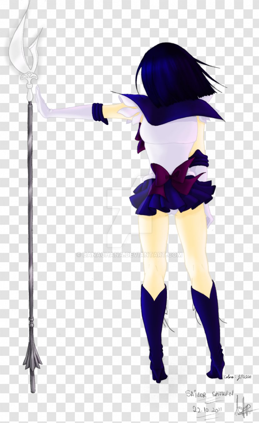 Shoulder Character Costume Fiction - Sailor Saturn Transparent PNG