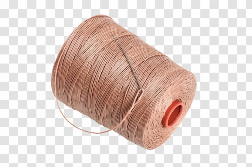 Beige Wool Twine Material Property Thread - Metal Transparent PNG