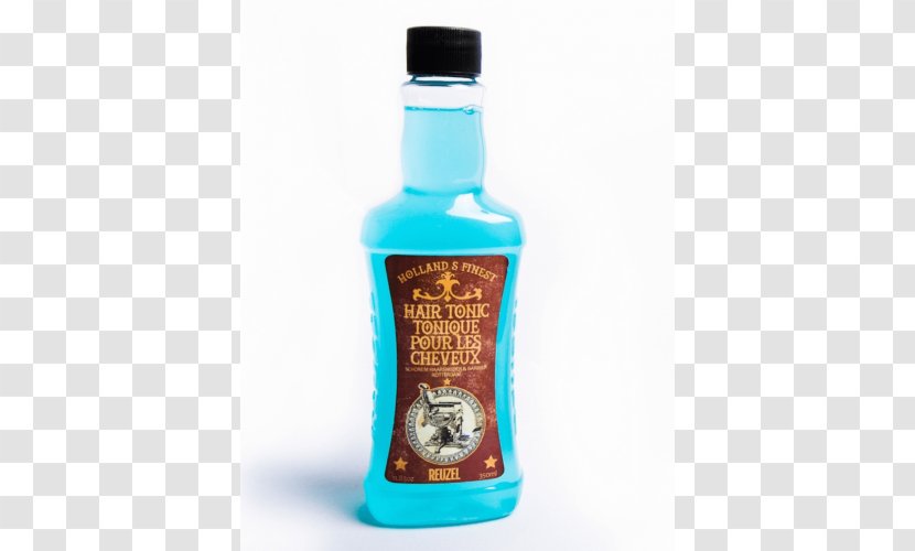 Tonic Water Lard Pomade Hair Care - Glass Bottle Transparent PNG