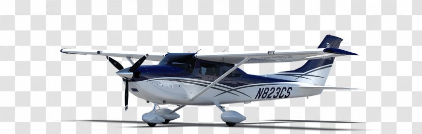 Cessna 182 Skylane Airplane Aircraft 0 182T - Garmin G1000 - Flying Transparent PNG