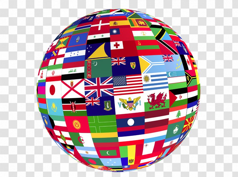 Globe Flags Of The World Flag - Tree Transparent PNG