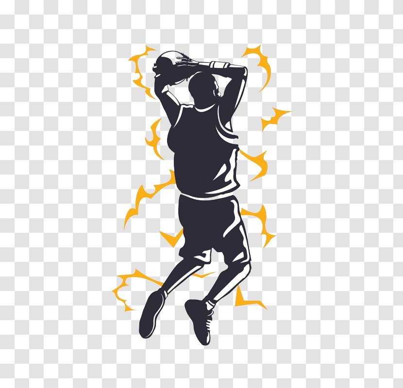 Vector Graphics Illustration Silhouette Basketball Image Transparent PNG