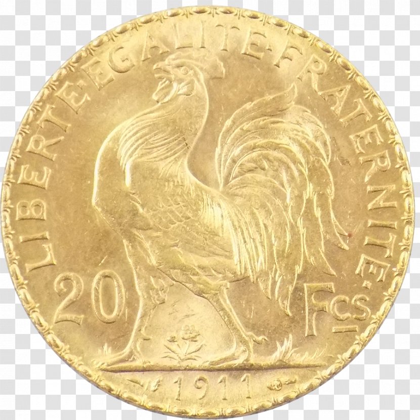 Coin Gold Rooster - Currency Transparent PNG