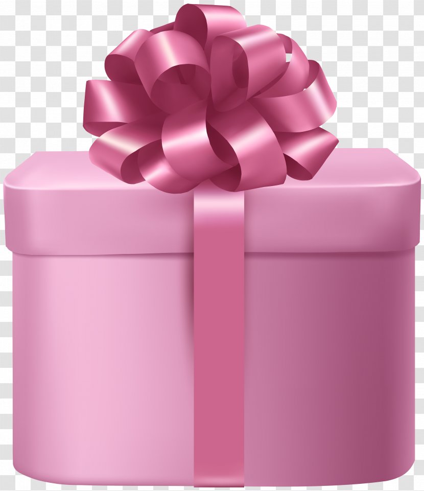 Gift Wrapping Pink Clip Art Transparent PNG