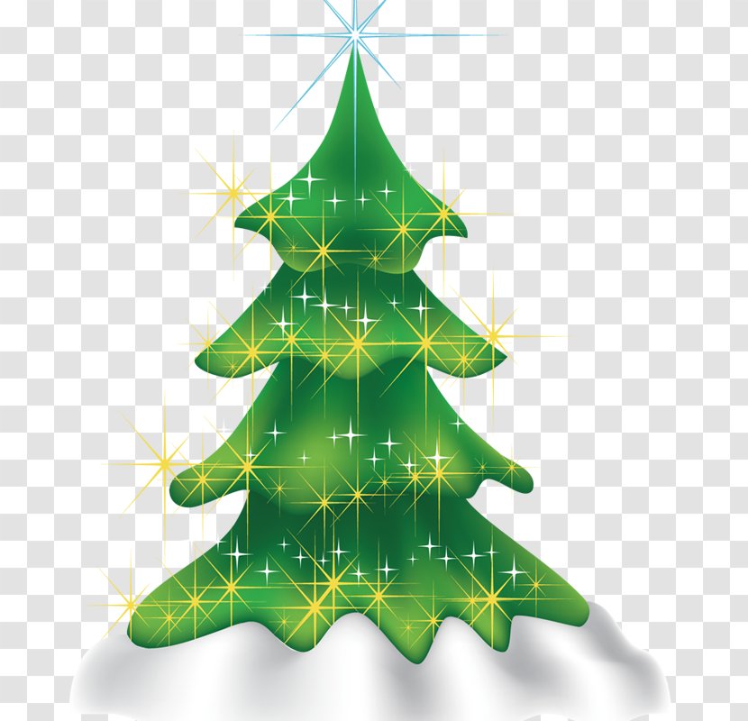 Glowing Christmas Tree - Decoration - Pattern Transparent PNG