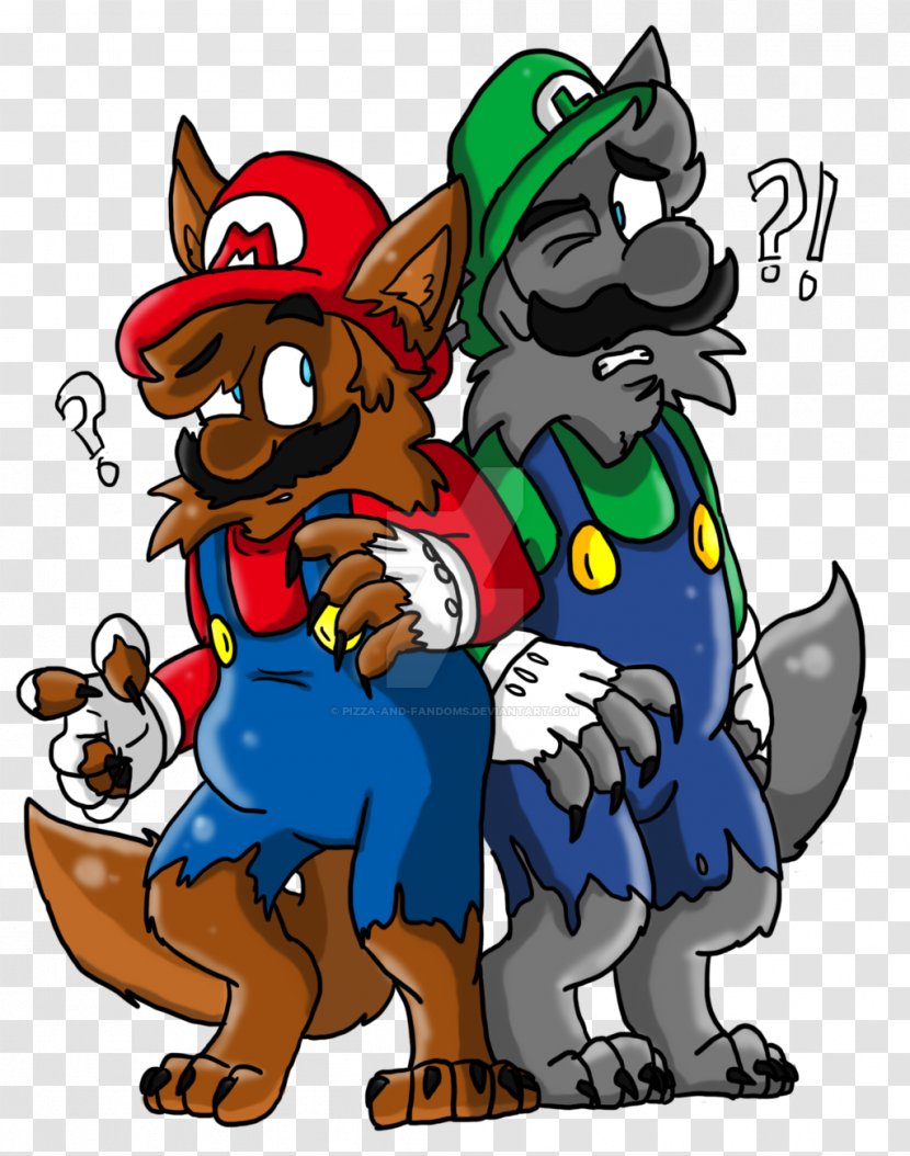 Mario & Luigi: Superstar Saga Series - Vertebrate - Werewolf Transparent PNG
