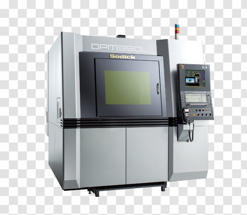 Machine 3D Printing Milling Sintering Metal - Laser - Automatic Tool Changer Transparent PNG