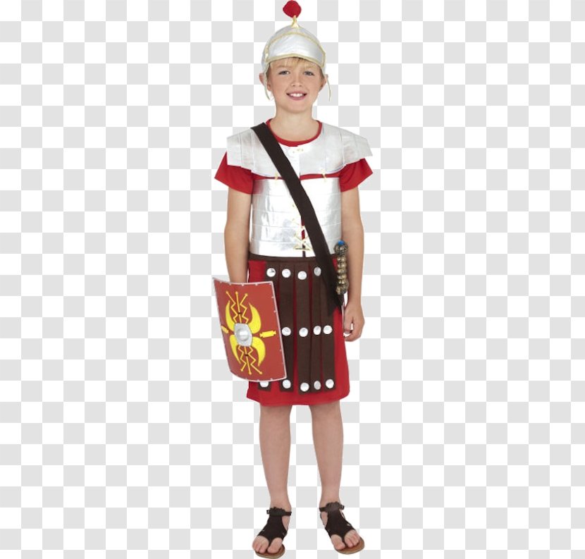 Costume Party Ancient Rome Child Boy - Shoulder - Roman Soldier Transparent PNG