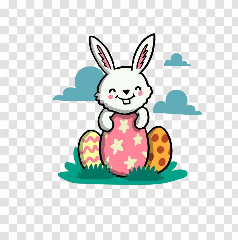 Cute Bunny - Rabits And Hares - Clip Art Transparent PNG