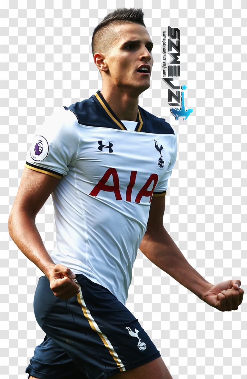 Érik Lamela Tottenham Hotspur F.C. Premier League Jersey Football Player - Rabona Transparent PNG