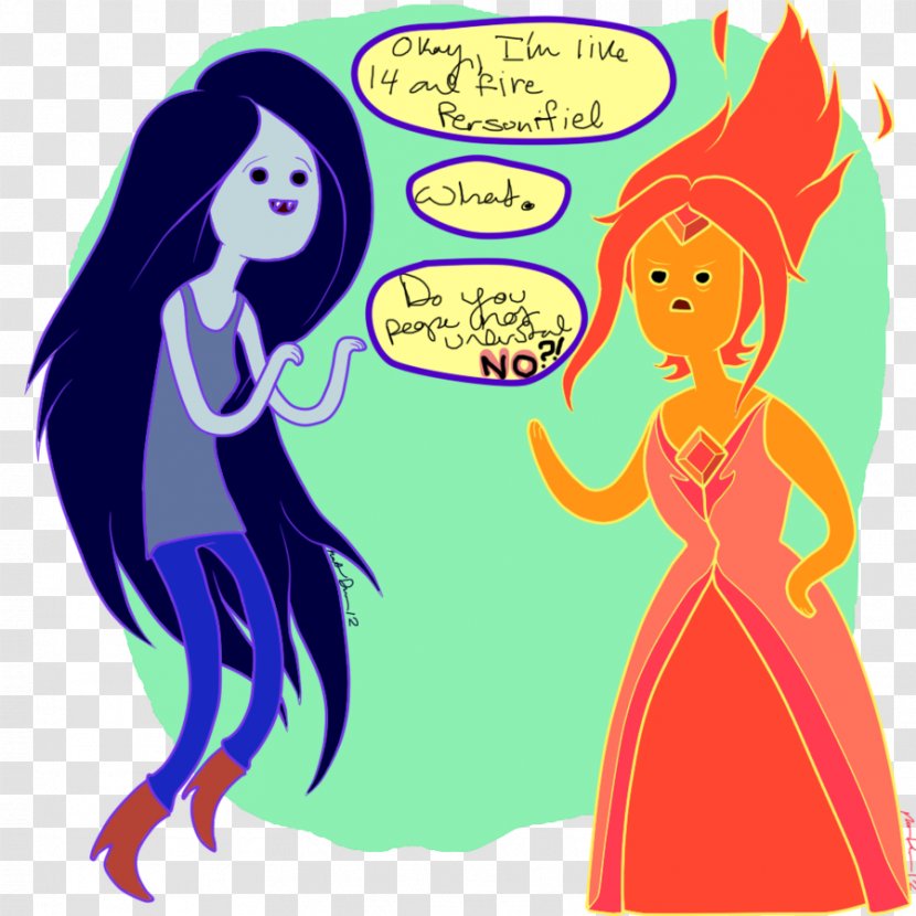 Marceline The Vampire Queen Princess Bubblegum Flame Fire - Tree - Fat Transparent PNG