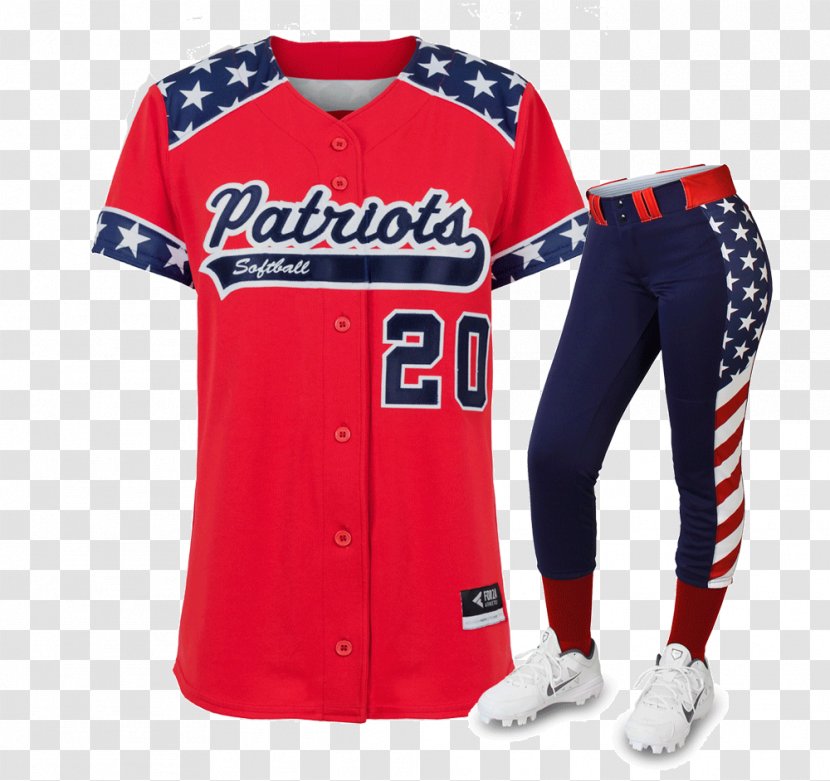 Softball Jersey Uniform Pants Shirt - Baseball - All-star Transparent PNG