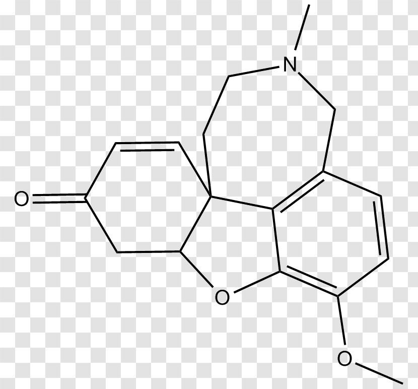 Reagent Material Fluorene Carbazole - Black And White Transparent PNG
