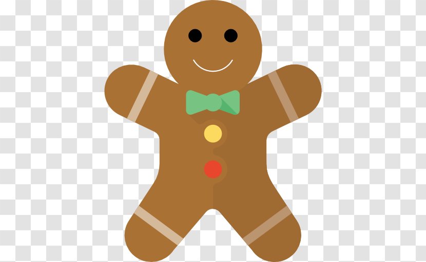 Gingerbread Man Christmas Clip Art Transparent PNG