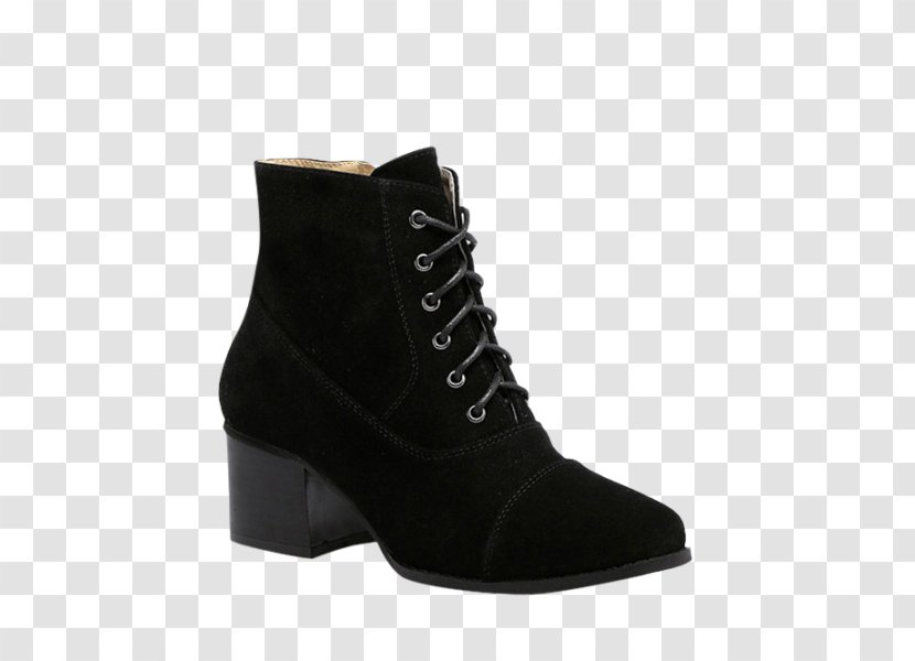Suede Casadei High-heeled Shoe Boot - Black Transparent PNG