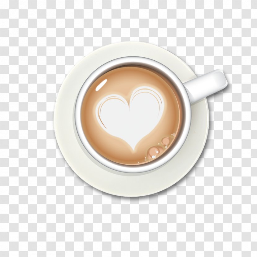 White Coffee Cappuccino Cafe Milk - Pictures Transparent PNG