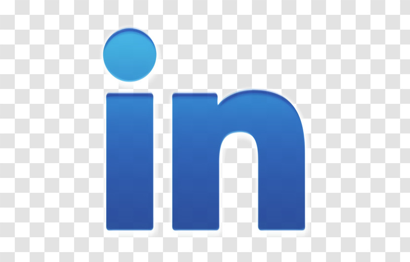 Social Media Elements Icon Linkedin Icon Transparent PNG