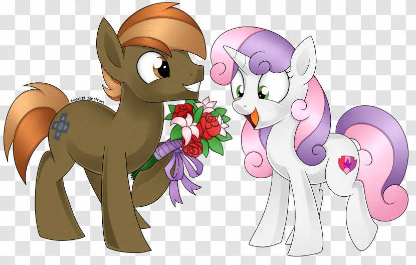 Sweetie Belle Pony Twilight Sparkle Scootaloo Rarity - Cartoon - My Little Transparent PNG