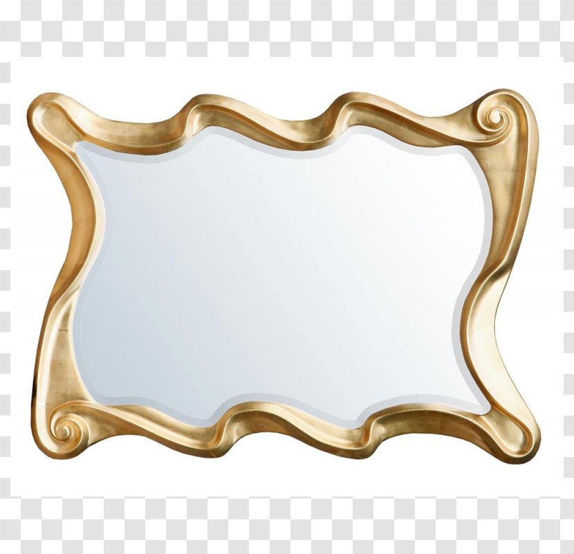 Picture Frames Mirror Gold Rectangle - Leaf Transparent PNG