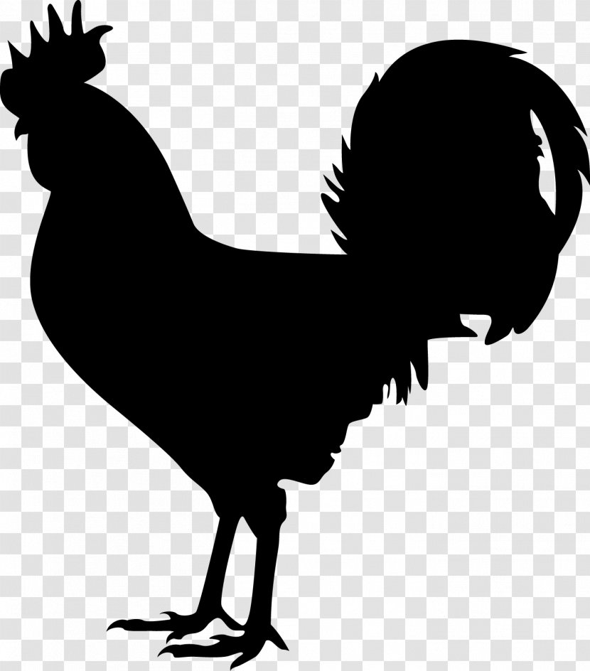 American Game Old English Fowl Sumatra Chicken Wall Decal Sticker - Silhouette - Rooster Transparent PNG