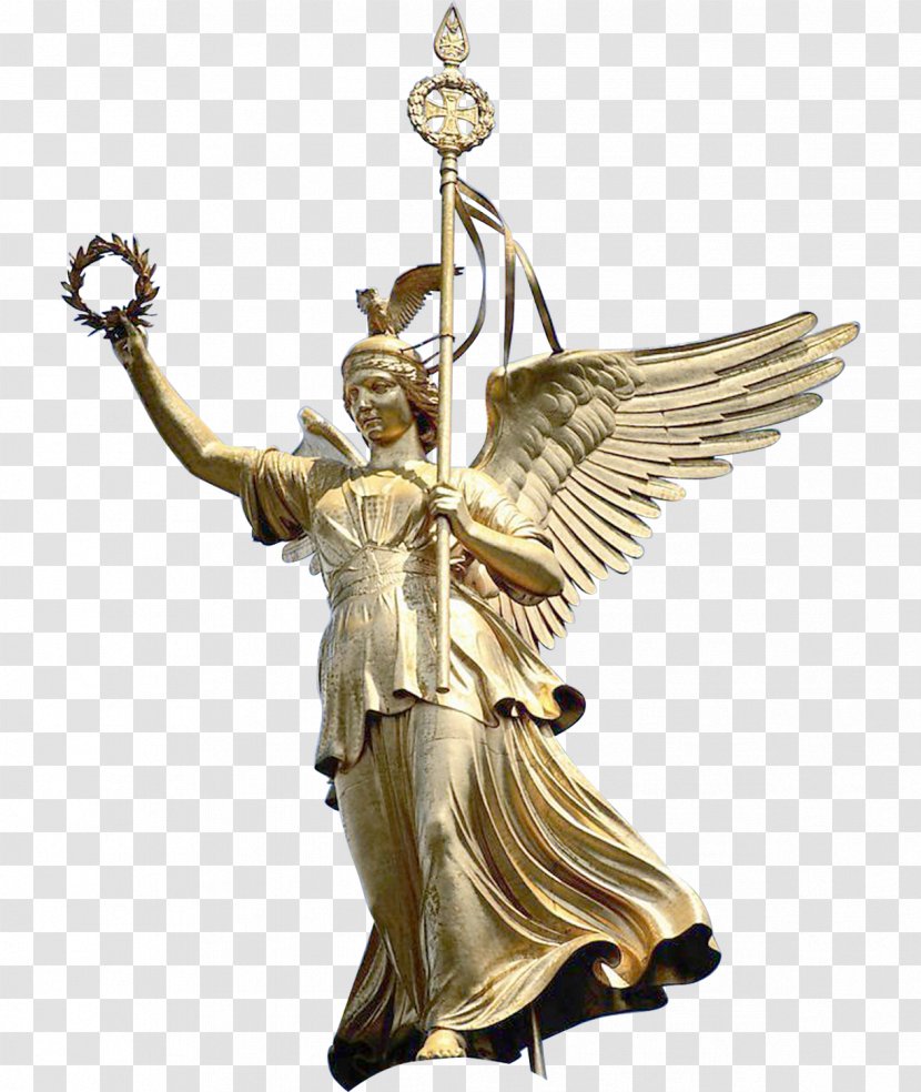 Sculpture Computer File - Angel - Female Hero Statue Transparent PNG