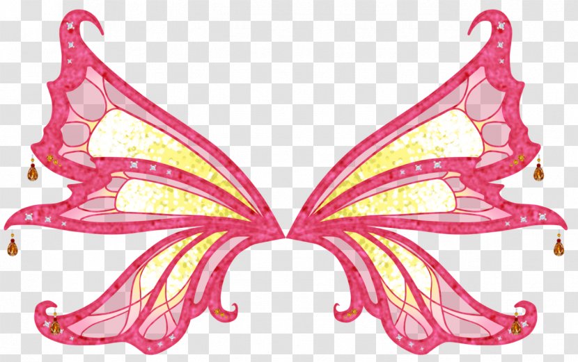 Brush-footed Butterflies Clip Art Butterfly Symmetry Illustration - Red Fairy Wings Deviantart Transparent PNG