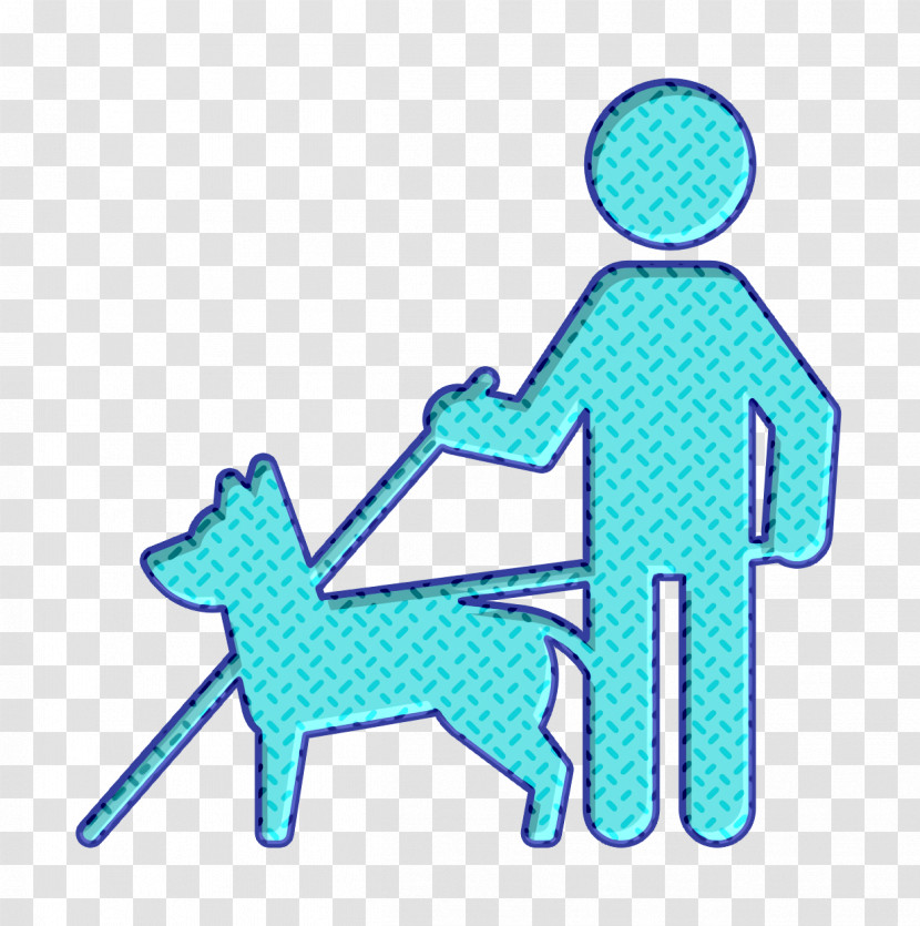 Animals Icon Blind Icon Guide Dog Icon Transparent PNG