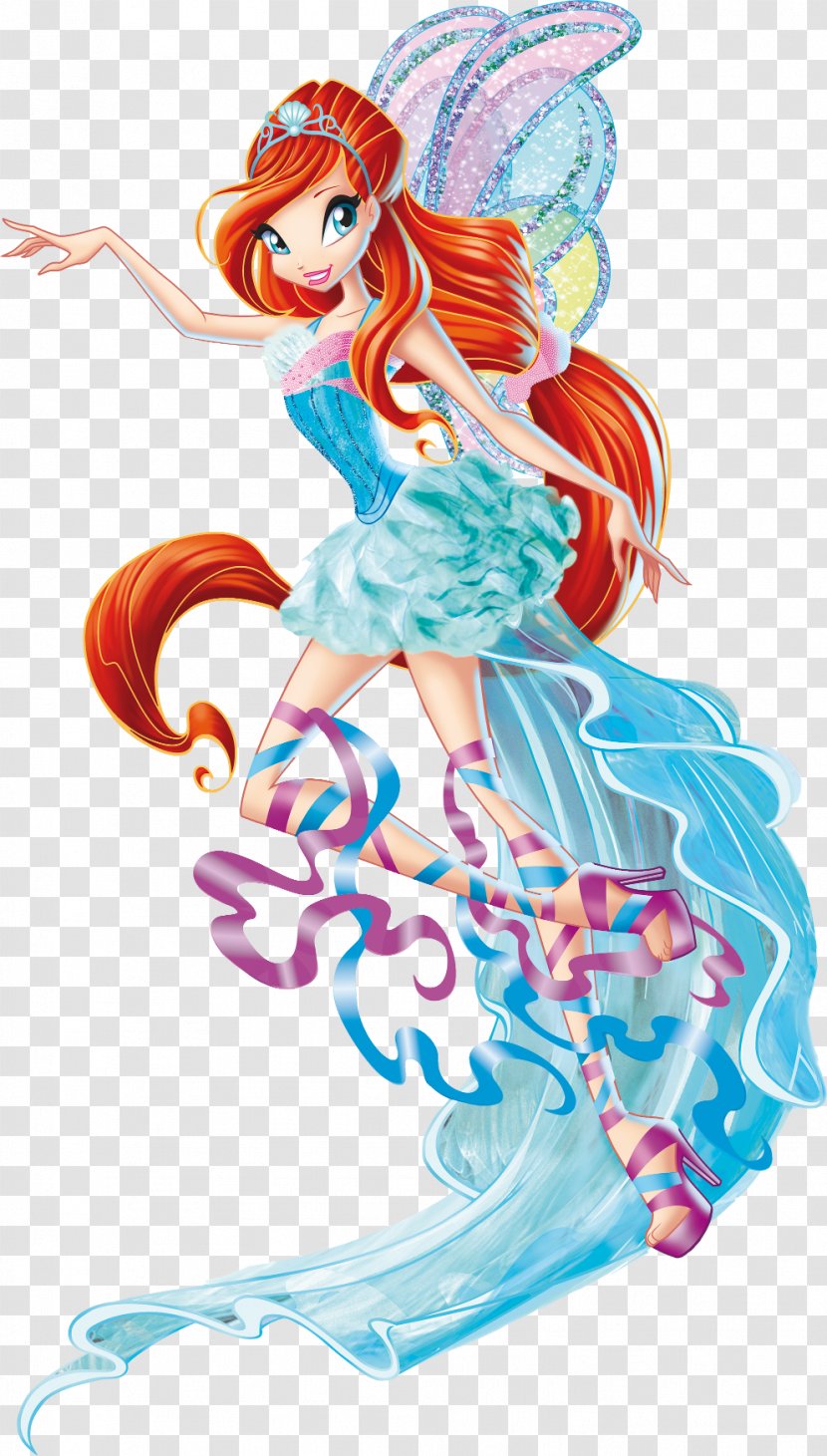 Bloom Tecna Stella Musa Roxy - Art - Winx Illustration Transparent PNG