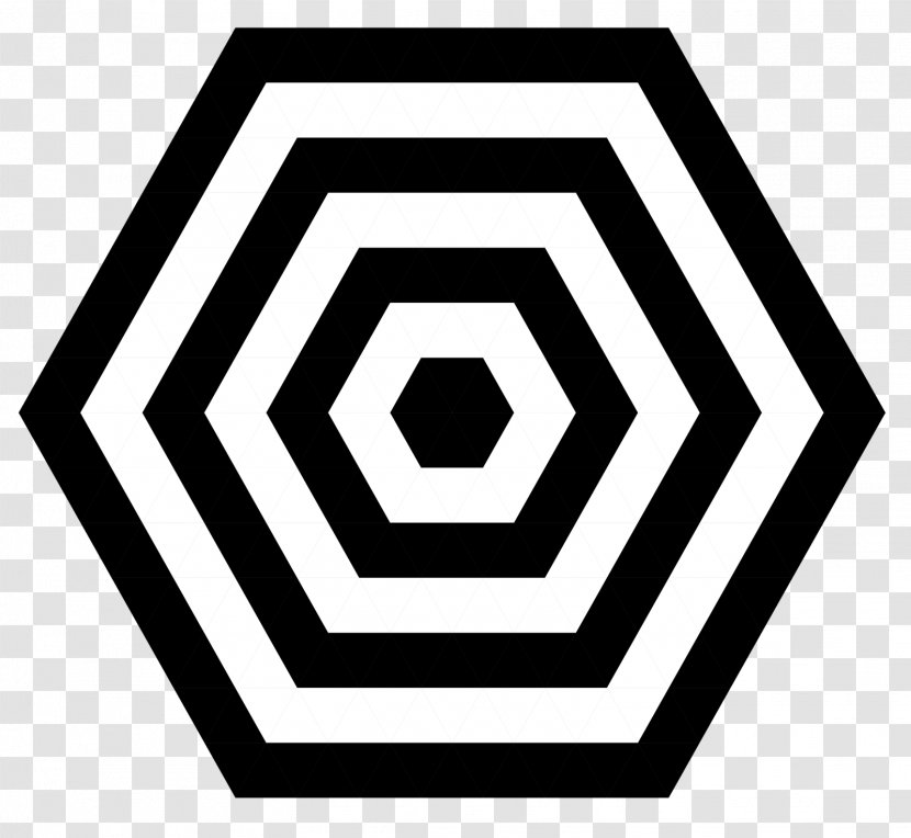 Hexagon Shape Euclidean Vector Clip Art - Hex Map - Target Shooter Shield Transparent PNG