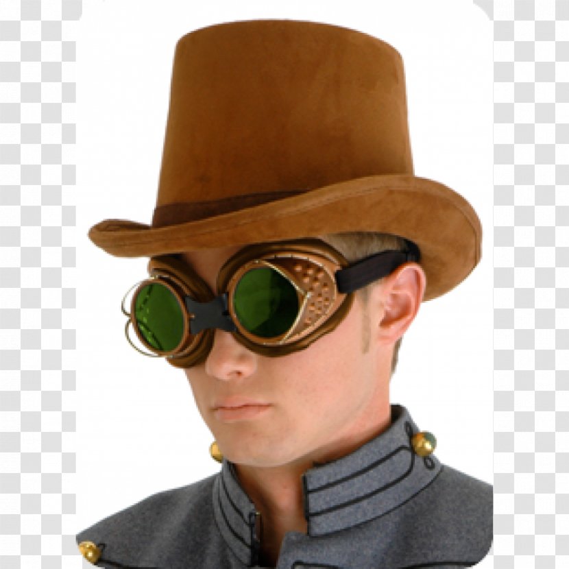 Steampunk Fashion Costume Clothing Accessories Top Hat - Glasses - Johnny Depp Transparent PNG
