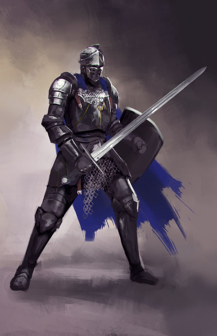Knight-errant Fantasy Warrior Concept - Helmet - Medival Knight Transparent PNG