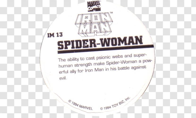 Spider-Woman Iron Man Spider-Man Marvel Comics Toy Biz - Entertainment - Spider Woman Transparent PNG