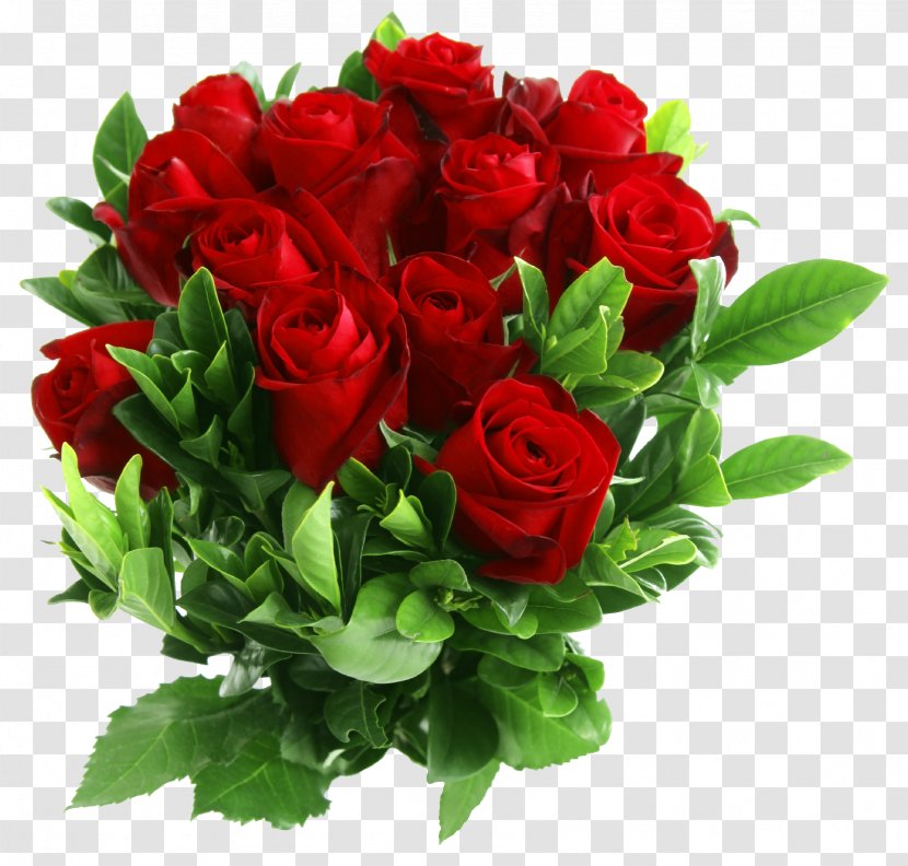 Flower Bouquet Rose Red - Arranging - Picture Transparent PNG