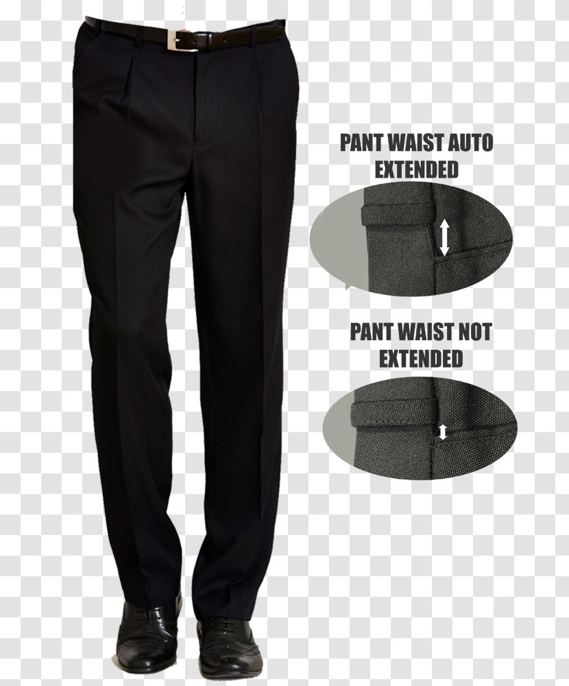 Pleat Pants Uniform Pocket Suit - Trousers Transparent PNG