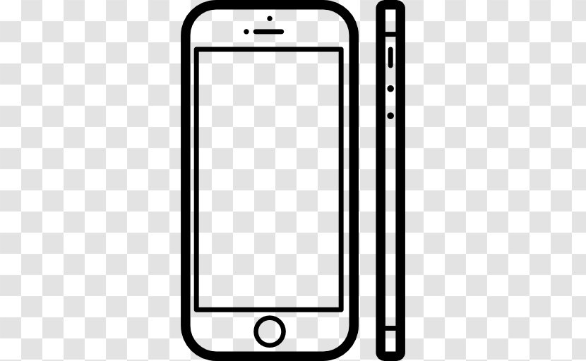 IPhone 4 X Nexus Samsung Galaxy Telephone - Black - Apple Iphone Transparent PNG