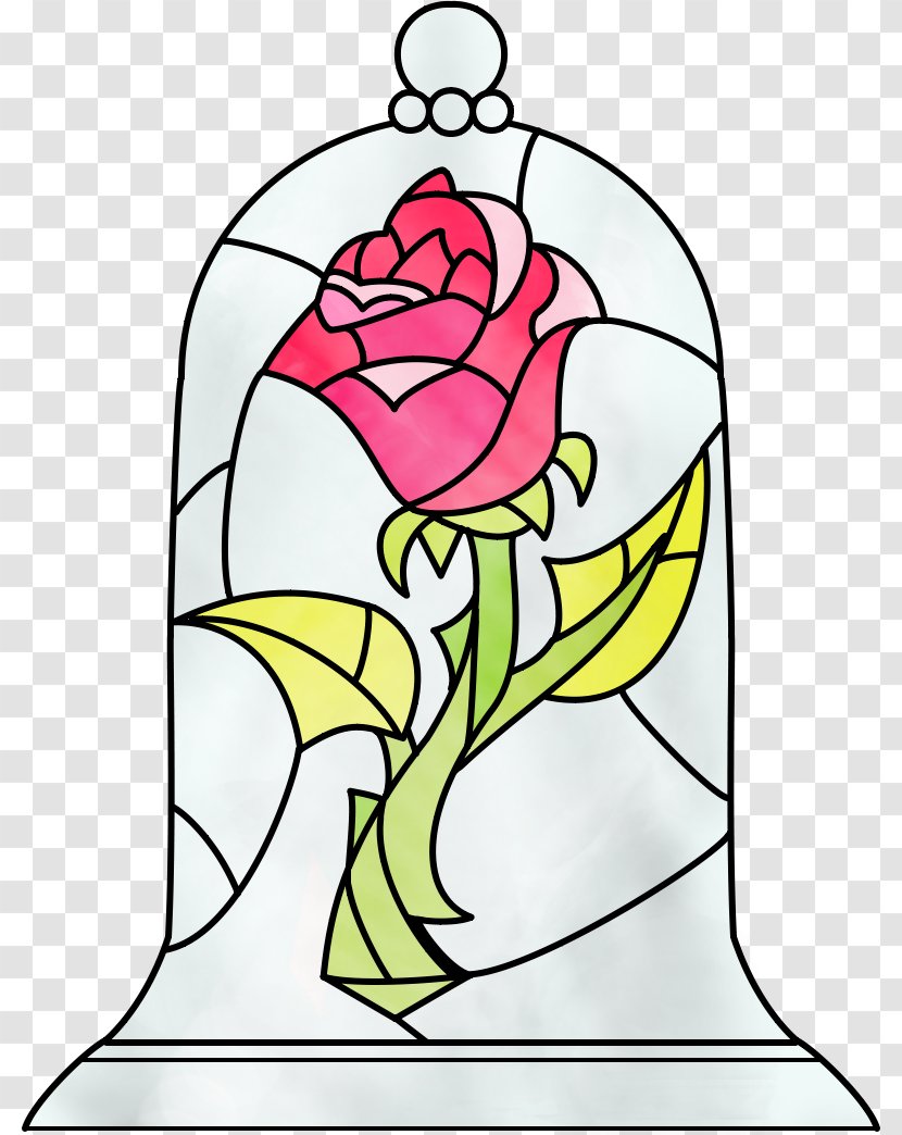 Beauty And The Beast Belle Sticker Mrs. Potts - Watercolor Transparent PNG