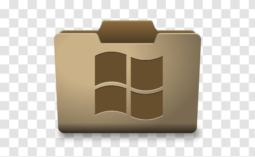 Directory File Explorer - Windows 8 - Cardboard Transparent PNG