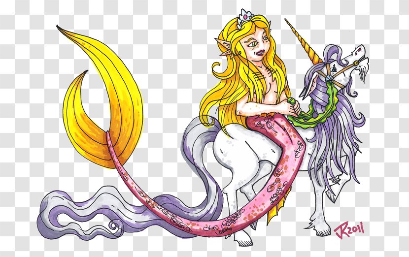 Costume Design Organism Clip Art - Mermaid Unicorn Transparent PNG